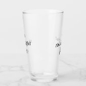 Ein durchdachtes Geschenk Quirky Pun Gift Friends Glas (Links)