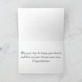 Ein Duschgeschenk Karte (Innenseite)
