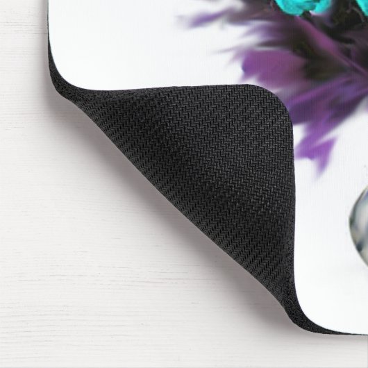 Ein Dutzend blaue Rose - Geschenke Mousepad (Ecke)