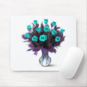 Ein Dutzend blaue Rose - Geschenke Mousepad (Mit Mouse)