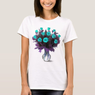 Ein Dutzend blaue Rose - Geschenke T-Shirt