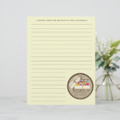 Ein Dutzend französischer Macarons Rezept (Stehend Vorderseite)