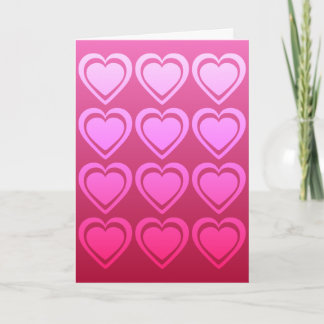 Ein Dutzend Herz - Valentinstag-Karte Feiertagskarte