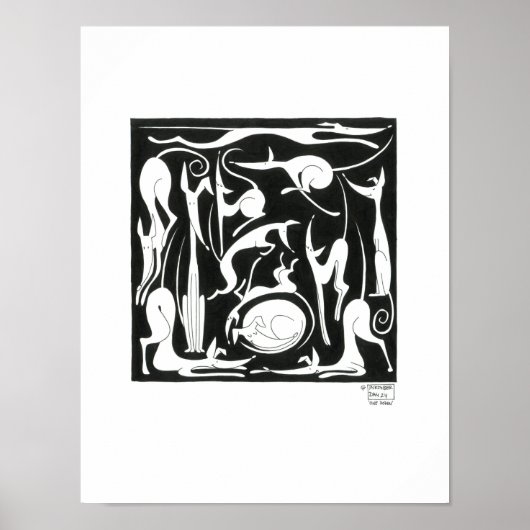 "Ein Dutzend" Poster (Vorne)