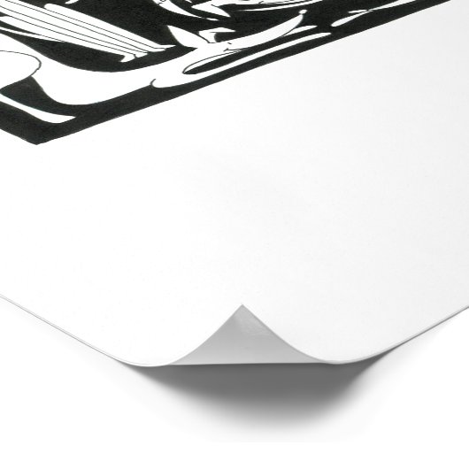 "Ein Dutzend" Poster (Ecke)