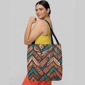 ein dynamisches, kompliziertes, sich überlappendes tasche