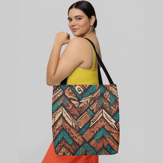 ein dynamisches, kompliziertes, sich überlappendes tasche