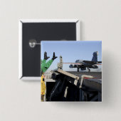 Ein EA-6B Prowler startet vom Cockpit Button (Vorne & Hinten)