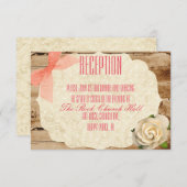 Ein echter Empfang der Liebe Einladung (Vorne/Hinten)