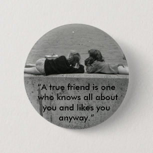 Ein echter Freund Button