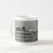 Ein echter Freund Kaffeetasse (Vorderseite Links)
