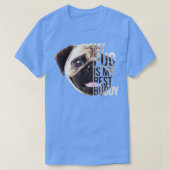 Ein echter Freund MOPS MOPS spendet Hund Lover T-Shirt (Design vorne)