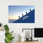 Ein echter Freund Poster (Heimbüro)