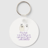 Ein echter Freund Schlüsselanhänger (Vorderseite)