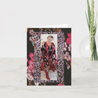 Ein echter Freund zum Geburtstag wünscht geklappte Karte