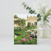 Ein echter Garten für die Rose Postkarte (Stehend Vorderseite)