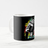 Ein echter Maler sein Kaffeetasse (Vorderseite Links)