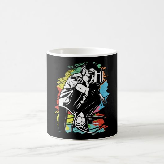 Ein echter Maler sein Kaffeetasse (Mittel)