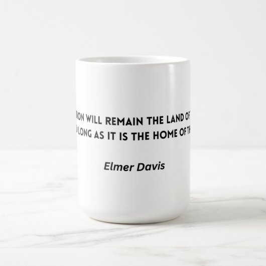 Ein echter Patriot Kaffeetasse (Mittel)