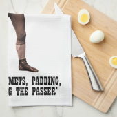 Ein echter übermäßig männlicher Mann Handtuch (Viertel Falte)