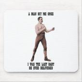 Ein echter übermäßig männlicher Mann Mousepad (Vorne)