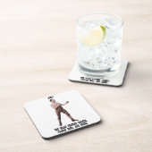 Ein echter übermäßig männlicher Mann Untersetzer (Rechte Seite)