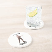 Ein echter übermäßig männlicher Mann Untersetzer (Seite)