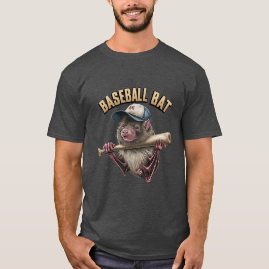 Ein echtes Baseball-Becken T-Shirt (Vorderseite)