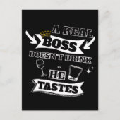 Ein echtes Bootangebot Postkarte (Vorderseite)