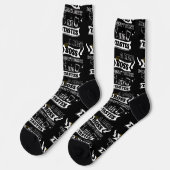 Ein echtes Boss-Zitat (für ihn) Socken (Linkes Detail)