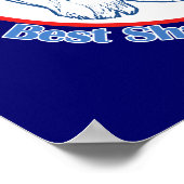 Ein echtes Glück mit einem Cockapoo Poster (Ecke)