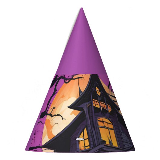 Ein echtes Halloween-Burp-Tuch Partyhütchen (Links)