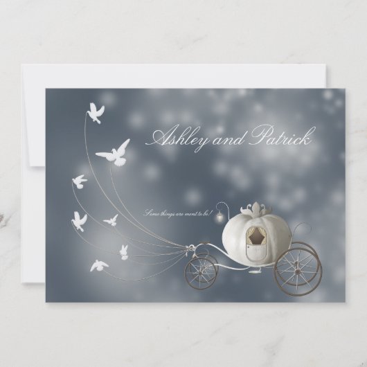 Ein echtes Märchen Einladung (Vorderseite)