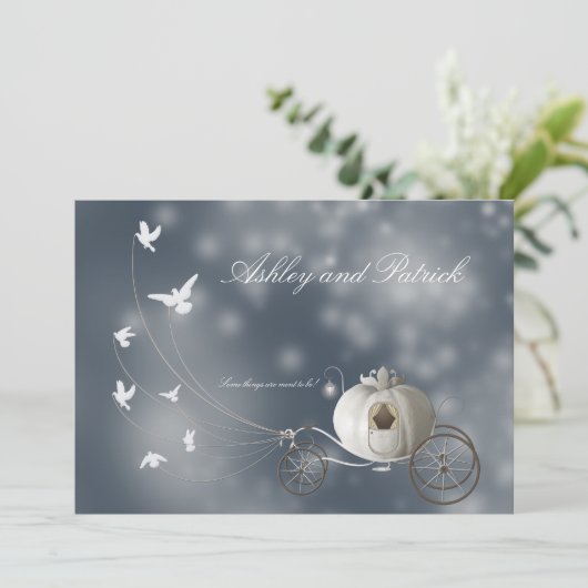 Ein echtes Märchen Einladung (Stehend Vorderseite)