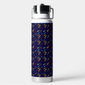 Ein Edelstahlbecher mit einem lebendigen Trinkflasche (Hinten)