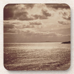 Ein Effekt des Sun, Normandie c.1857 (Sepia-Foto Untersetzer