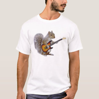 Ein Eichhörnchen, das Gitarre spielt T-Shirt
