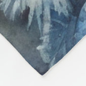 Ein Eichhörnchen im Winter Fleecedecke (Ecke)