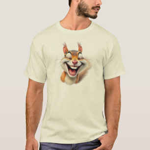 Ein Eichhörnchen ist total verrückt. T-Shirt