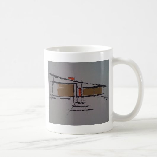 Ein Eichler Zuhause auf einer T #1 Kaffeetasse (Rechts)