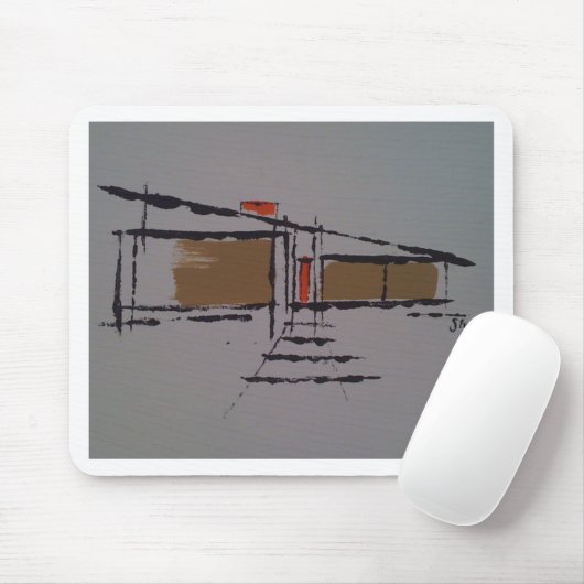 Ein Eichler Zuhause auf einer T #1 Mousepad (Mit Mouse)