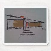 Ein Eichler Zuhause auf einer T #1 Mousepad (Vorne)