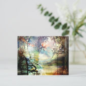 EIN EIGENES ZIMMER POSTKARTE (Stehend Vorderseite)