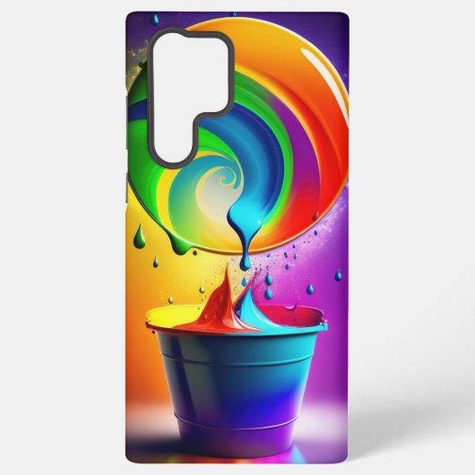 Ein Eimer Farbe Samsung Galaxy Hülle (Rückseite)