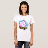 Ein ein Blick Seater T-Shirt (Vorne ganz)