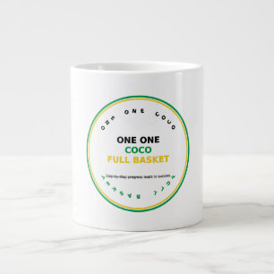 Ein Ein Coco Voller Korb Jumbo-Tasse