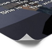 Ein einfacher Appell Poster (Ecke)