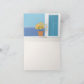 EIN EINFACHER AUFSCHLAG DANKEN SIE KARTE (Innenseite)