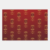 Ein einfacher, personalisierter und einzigartiger  geschenkpapier set (Vorderseite 3)