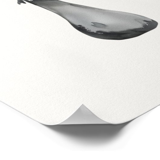 Ein einfacher Pilz Poster (Ecke)